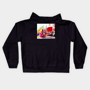 London Streets 3 Kids Hoodie